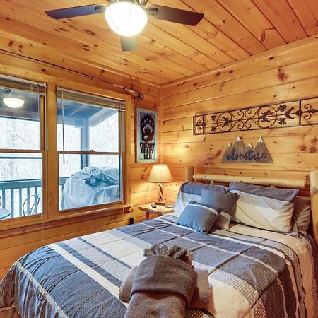 Blue Ridge Cozy Cabin In The Woods With Hot Tub! Extérieur photo
