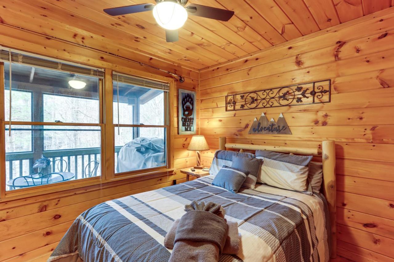 Blue Ridge Cozy Cabin In The Woods With Hot Tub! Extérieur photo