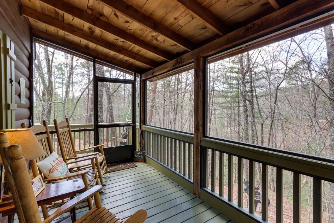 Blue Ridge Cozy Cabin In The Woods With Hot Tub! Extérieur photo