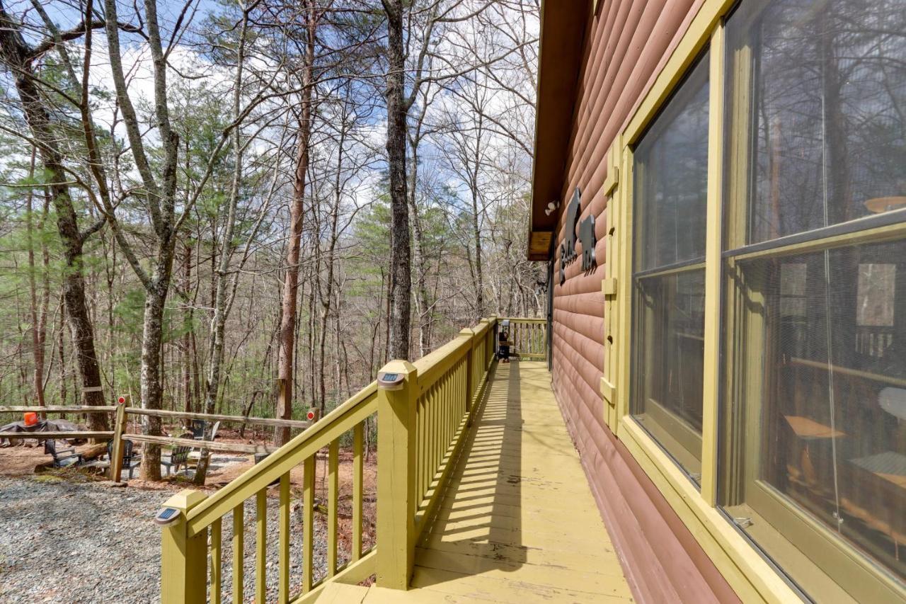 Blue Ridge Cozy Cabin In The Woods With Hot Tub! Extérieur photo